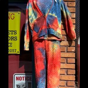 Brand new 3 piece ladies leggings set with tags